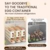 30 Eggs Egg Holder for Fridge - Image 5