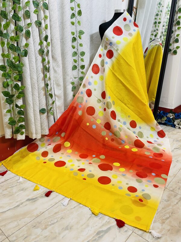 Premium quality chandani silk sare